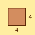 area of a square