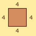 area of a square
