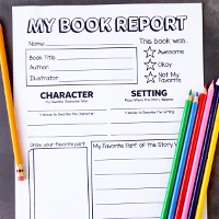 Book Report by Artsy Fartsy Mama
