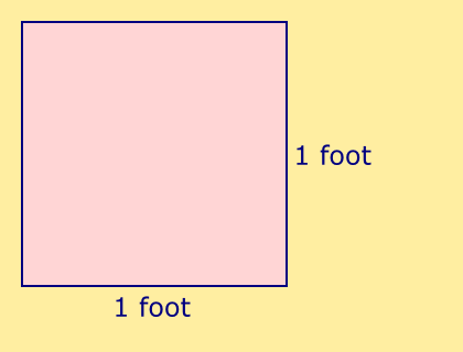 square foot